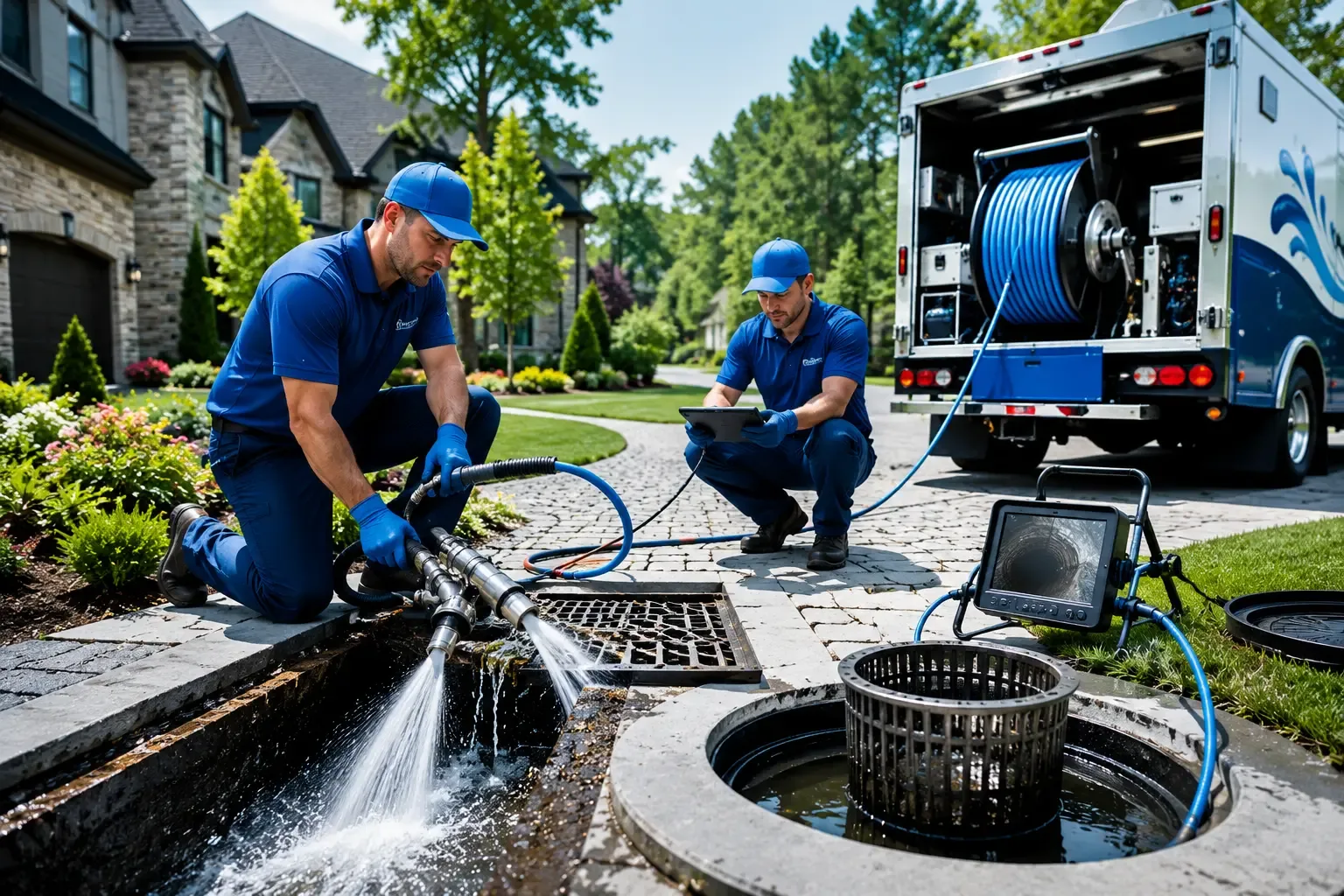 Local outdoor drain cleaning professionals in Newalla, OK